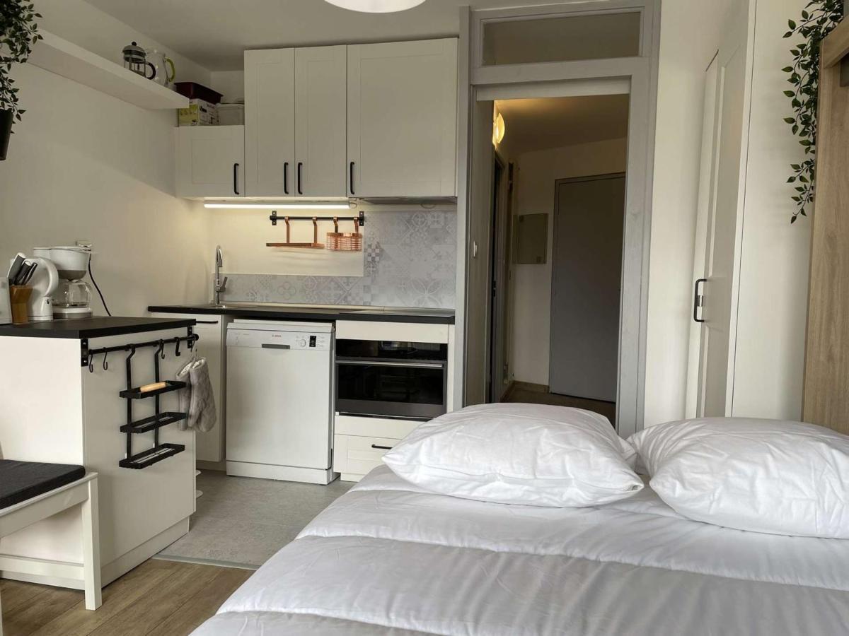 Studio Renove Au Pied Des Pistes, Balcon Ouest, 4 Couchages A Montgenevre - Fr-1-330D-129 Exterior foto